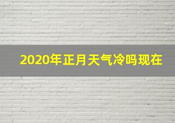 2020年正月天气冷吗现在