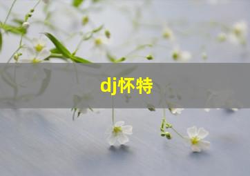 dj怀特