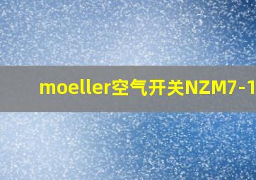 moeller空气开关NZM7-125S