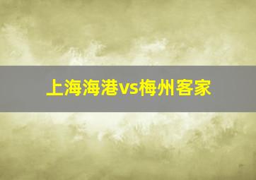 上海海港vs梅州客家