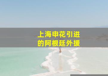 上海申花引进的阿根廷外援