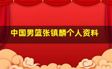 中国男篮张镇麟个人资料