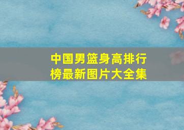 中国男篮身高排行榜最新图片大全集