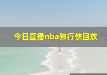 今日直播nba独行侠回放