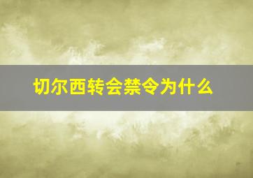 切尔西转会禁令为什么