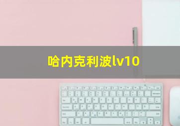 哈内克利波lv10