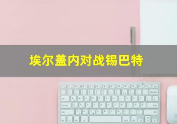 埃尔盖内对战锡巴特