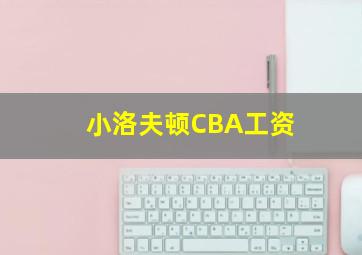 小洛夫顿CBA工资