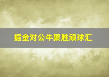 掘金对公牛聚胜顽球汇