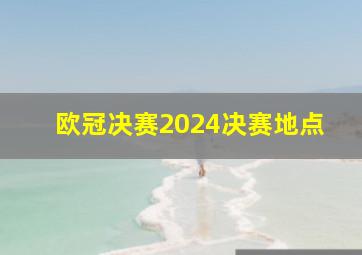 欧冠决赛2024决赛地点