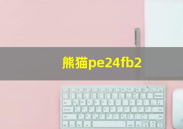 熊猫pe24fb2