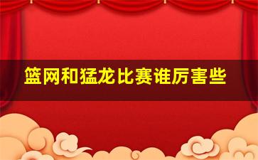 篮网和猛龙比赛谁厉害些