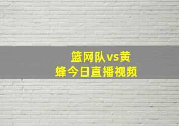 篮网队vs黄蜂今日直播视频