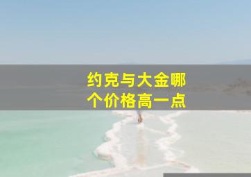 约克与大金哪个价格高一点